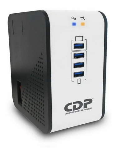 Cdp - Estabilizador R2cu-avr1008i 1000va/500w De 08 Tomas