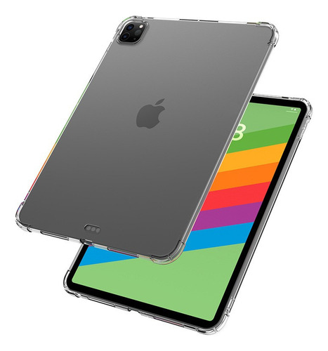 Funda Para iPad Air 11 M2 2024 Transparente Esquinas Airbag