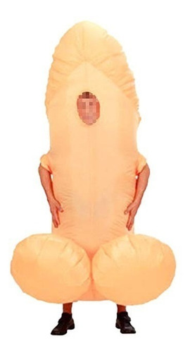 Disfraz Inflable Genitales Hombre Adulto Halloween Quesera