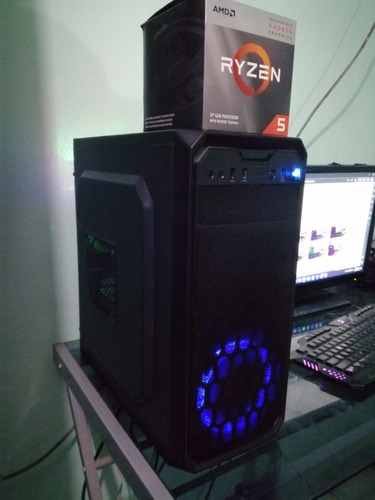 Pc Gamer Ryzen 5 3400g 16gb Gtx 1650 120gb Ssd 320gb Sata