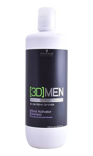 Shampoo Anticaida Para Hombre 3dmen Rooth Activator 1000 Ml