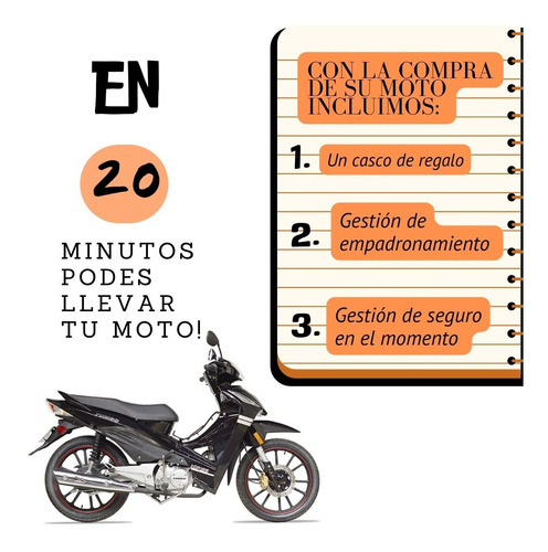 Imagen 4 de 25 de Yumbo Top 125cc City,px,p110 C/casco Y Empa De Regalo