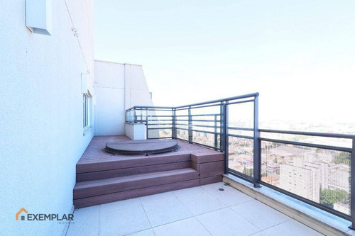 Imagem 18 de 30 de Cobertura Com 3 Dormitórios À Venda, 125 M² Por R$ 1.100.000,00 - Carandiru - São Paulo/sp - Co0025