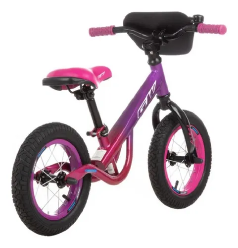 Bicicleta De Impulso Gw Freeride Rin 12 Balance Pushbike Color Violeta