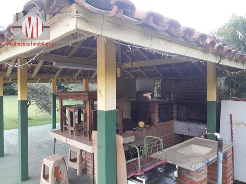 Chácara Com Escritura, 03 Dormitórios À Venda, 1750 M² Por R$ 450.000 - Rural - Socorro/sp - Ch0436
