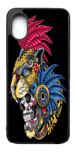 Funda Para Samsung A03 A03s A53 Calavera Guerrero Jaguar