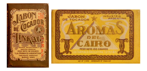 Pack De 1 Antiguo Jabon Aromas Del Cairo, Y 1 Tinkal