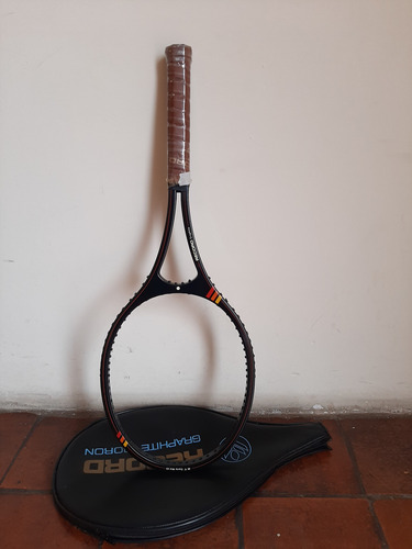 Raqueta Record Graphite Born -ind Argentina- Martinéz Negro 4 (Usado)