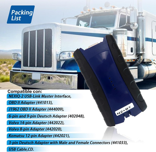 Escáner Diagnóstico Scanner Camiones Para Nexiq Usb Link 2