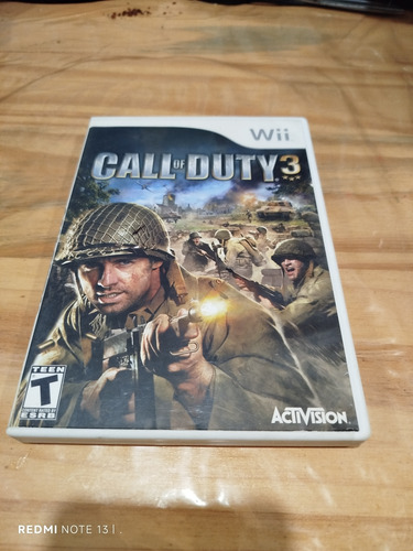 Juego Wii Call Of Duty 3 (Usado)