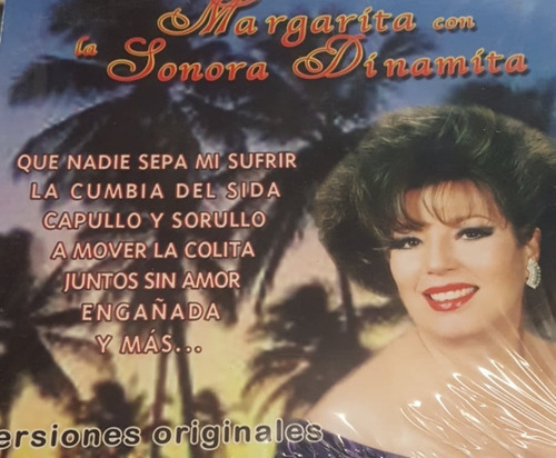 Margarita Con Sonora Dinamita Cd