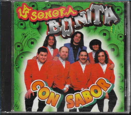 La Sonora Bonita Album Con Sabor Sello Leader Music Cd 199 