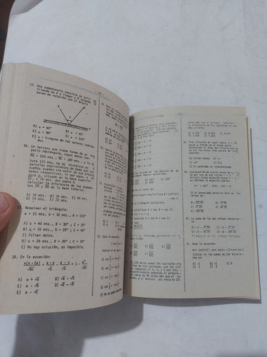 Libro Exámenes Admisión Uni 1970 Al 81 (Usado)