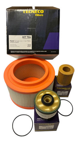 Kit Filtros Ranger 2.2 3.2 Tdci Nueva 2013 / Adela ! Oferta