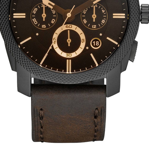 Relógio Fossil Masculino Machine Chronograph Ffs4656/z C/ Nf