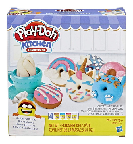 Play Doh Kitchen Creation Donuts Plastilinas Original Hasbro