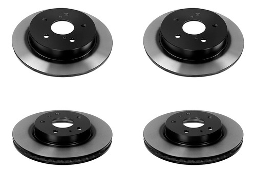 4 Discos Para Frenos Para Suzuki Sx4 L4 2.0l 2008/2014 Trw