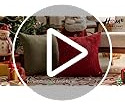 Home Brilliant Throw Pillow Cases Euro Shams Super Soft Stri