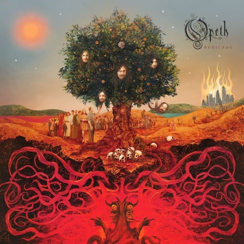 CD importado do Opeth Heritage