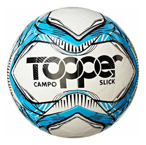 Bola Topper Slick Campo - Branco E Azul