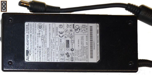 Cargador Original Toshiba Api3ad01 Pa3290u-1aca 130w 19v 6,3