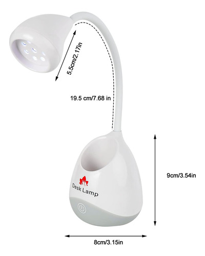 Uv Led Lámpara De Uñas 360° Giratorio Mini Secador De Uñas