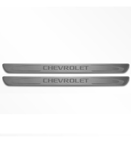 Protector Zocalo Aluminio X 2 Onix 2020/ 100% Chevrolet Orig