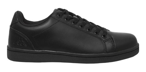 Zapatillas Negras Hombre Kappa Baja Moda Logo Galter 5 Black