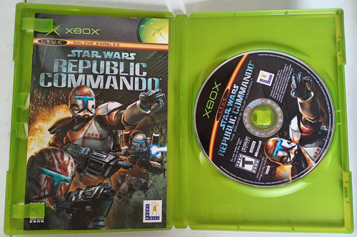 Star Wars Republic Comando Original Fisico Para Xbox Clasico (Usado)