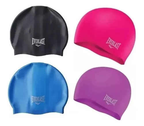 Gorro De Natacion Everlast De Silicon Junior