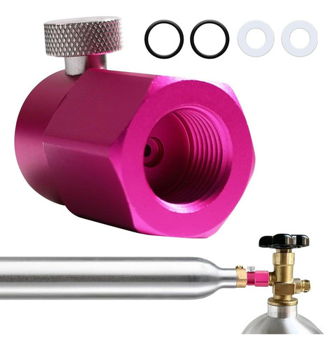 Co2 Cilindro Adaptador De Refresco Co2 Recarga Adaptador De