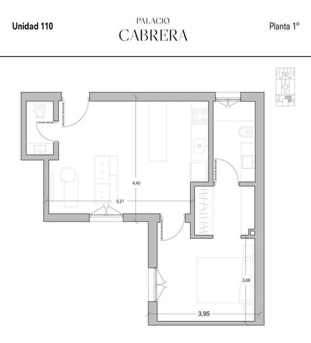 Imagen 18 de 22 de Departamento 2 Ambientes - Palermo Hollywood