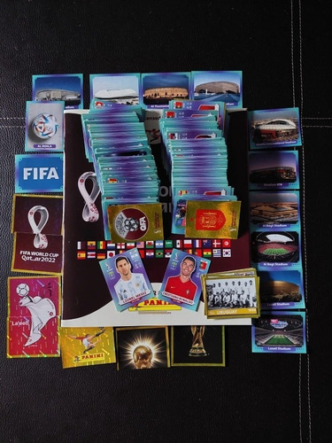 Álbum Mundial Qatar 2022 Panini Set Completo 