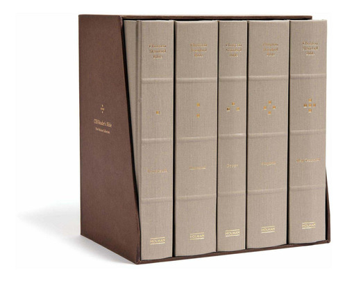 Libro Csb Reader's Bible, Cloth-over-board, Five-volume Co