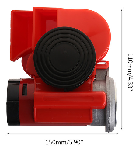 Trompeta De Aire Para Coche, 150 Db, 12 V, Super Train, Para
