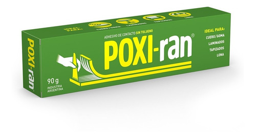 Imagen 1 de 1 de Poxi-ran® - Adhesivo De Contacto - Pomo 90g