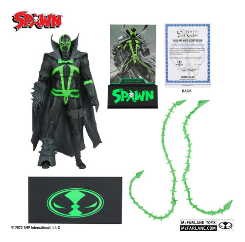 Mcfarlane Toys Shadow Of Spawn Black & White Accent Edition (Usado)