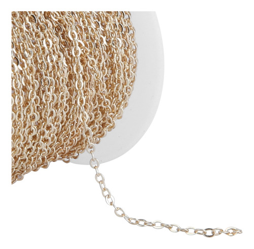 Accesorios De Joyería Diy Carrete De Cadena Plana O