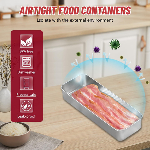4 Recipientes, Boca, Recipiente Para Queso Para Refrigerador
