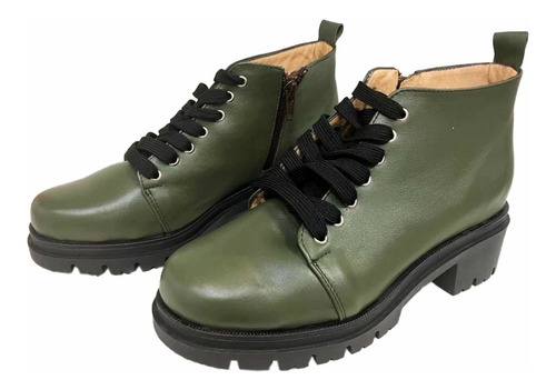 San Crispino Borcegos Verde Musgo 4412