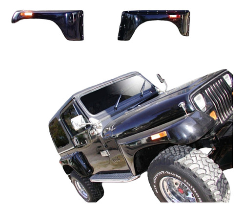 Fenders Pasa Ruedas Jeep Cj7 Modelo Americano Grandes