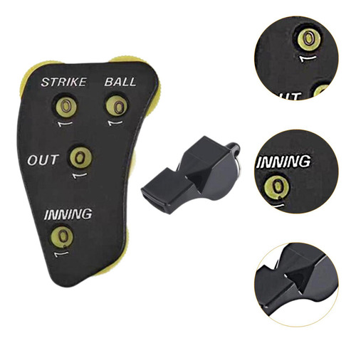 Béisbol Umpire De Béisbol Basal Balls Strike Outs Entradas