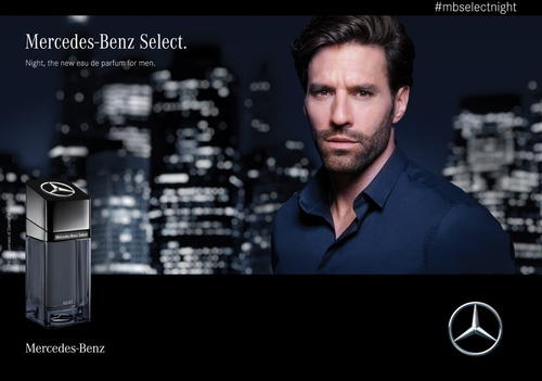 Perfume Mercedes Benz Select Night 100ml Edp Masculino Original Selo Adipec