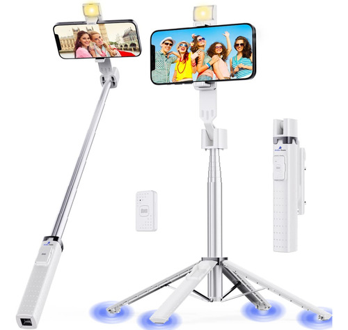 Ambertronix Tripode Para Selfie Stick De 40 Pulgadas, Luz In