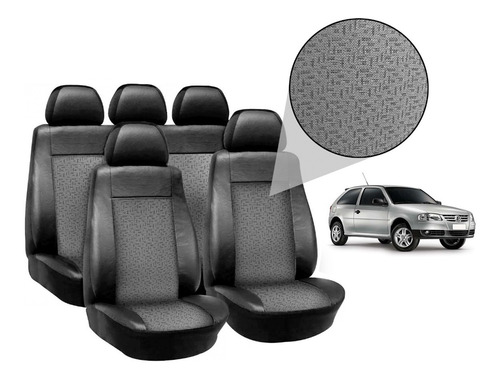 Fundas Cubre Asientos P/ Volkswagen Gol C/ Jackard Premium