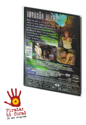 Dvd Invasão Alien Avery Clyde Sam Mcconkey Salena Incident N