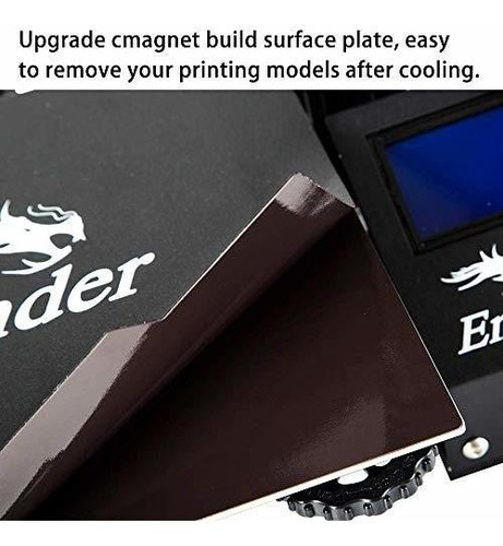 Creality Ender 3 Pro Impresora 3d Placa Cristal