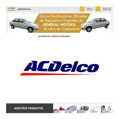 Imagen 6 de 12 de Filtro + Aceite Chevrolet 100% Classic 1.4 Semisint Acdelco