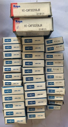 Imagem 3 de 3 de Kit 2 Rolamentos Hi-cap 30206jr Koyo 30x62x17.25