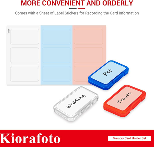 18 Fundas De Plástico Transparente Multicolor Para Tarjetas